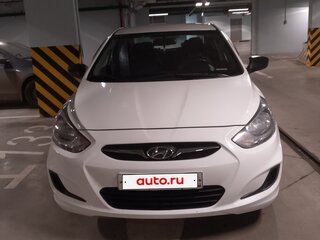 2012 Hyundai Solaris I, белый, 999999 рублей, вид 2