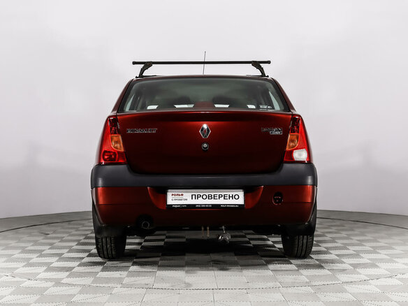 2009 Renault Logan I, красный - вид 5