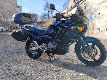 2007 Honda XL1000V Varadero, чёрный, 550000 рублей, вид 1