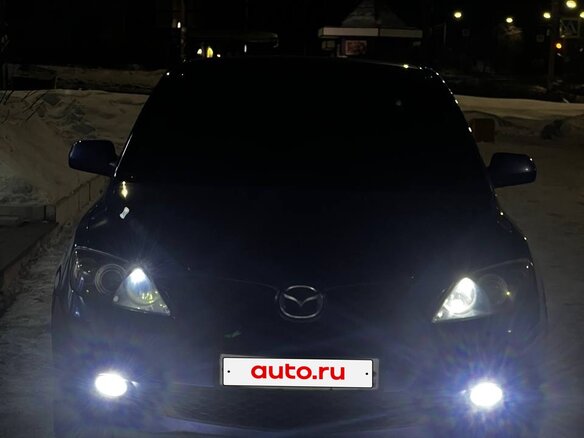 2008 Mazda 3 I (BK) Рестайлинг, синий, 600000 рублей - вид 5
