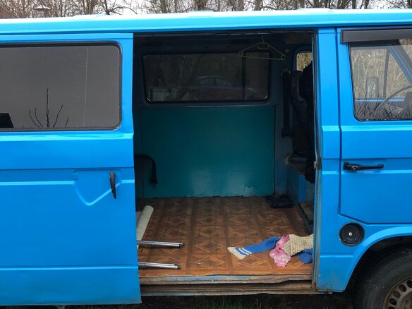 1981 Volkswagen Transporter 4-speed T3, синий - вид 5
