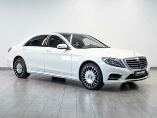 2015 Mercedes-Benz S-Класс 400 Long VI (W222, C217), белый, 2999000 рублей, вид 1
