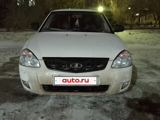 2009 Lada (ВАЗ) Priora I, белый, 400000 рублей, вид 1