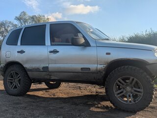 2007 Chevrolet Niva I, серебристый, 330000 рублей, вид 3