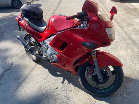 1996 Kawasaki ZZR 400, красный, 240000 рублей, вид 2