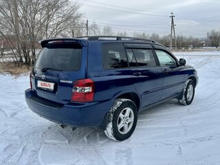 2005 Toyota Highlander I (XU20) Рестайлинг, синий, 1350000 рублей, вид 4