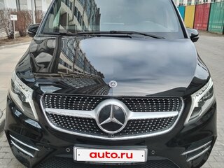 2022 Mercedes-Benz V-Класс Extra Long 300 d экстра длинный III (W447) Рестайлинг, чёрный, 7980000 рублей, вид 2
