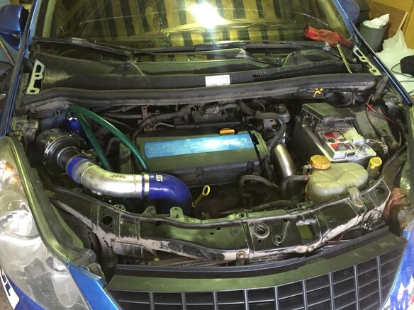 2008 Opel Corsa OPC D, голубой - вид 1