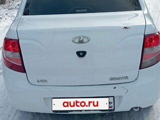2013 Lada (ВАЗ) Granta I, белый, 450000 рублей, вид 3