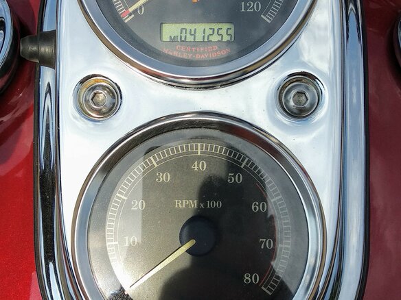 2006 Harley-Davidson Dyna Low Rider, красный - вид 2
