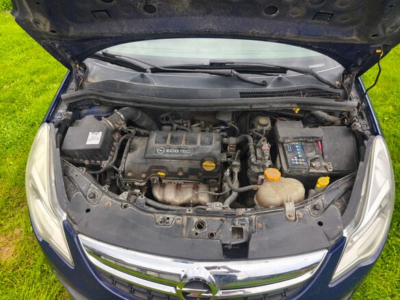 2012 Opel Corsa D Рестайлинг II, синий - вид 12