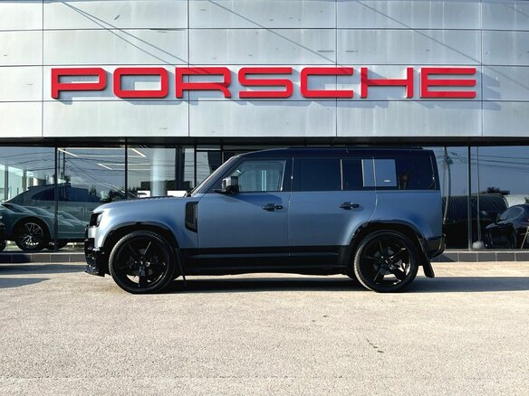 2021 Land Rover Defender 110 II, синий - вид 1