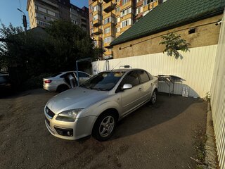 2007 Ford Focus II, серебристый, 355000 рублей, вид 1