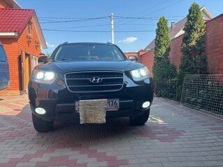 2008 Hyundai Santa Fe II, чёрный, 990000 рублей, вид 1