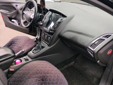 2012 Ford Focus III, чёрный, 715000 рублей, вид 4