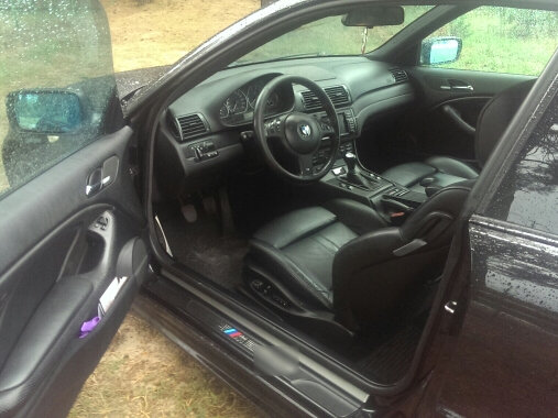 2004 BMW 3 серии 330i IV (E46) Рестайлинг, чёрный - вид 2
