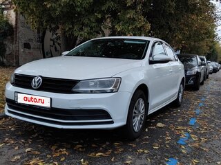 2018 Volkswagen Jetta VI Рестайлинг, белый, 1325000 рублей, вид 2