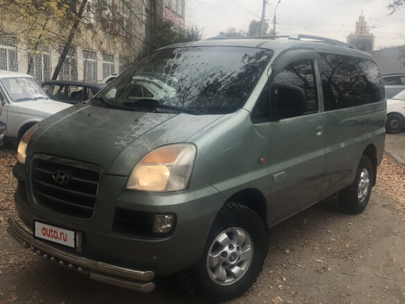 2006 Hyundai H-1 I Рестайлинг, зелёный