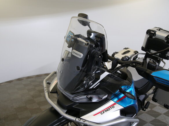 2025 CFMoto 800MT-X, синий - вид 8