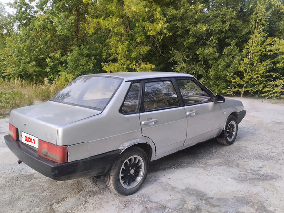 2001 Lada (ВАЗ) 21099, серебристый - вид 4