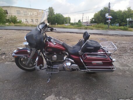 2000 Harley-Davidson Electra Glide, пурпурный, 700000 рублей, вид 3