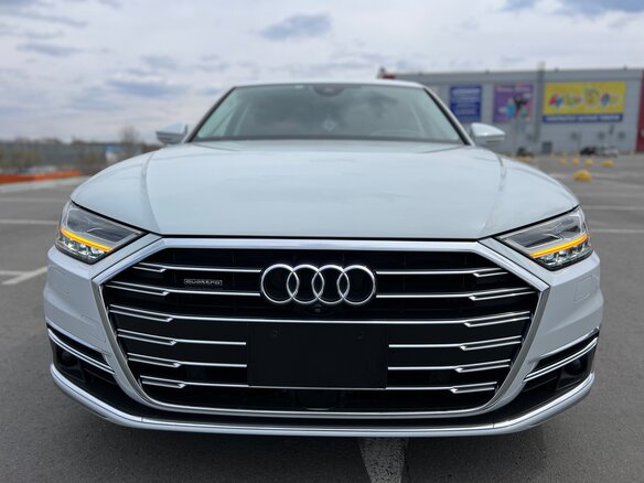 2018 Audi A8 Long 60 TFSI IV (D5), белый, 6888888 рублей - вид 6