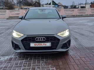 2021 Audi A4 35 TFSI V (B9) Рестайлинг, серый, 4200000 рублей, вид 2