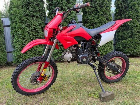 2025 Wels CRF 125, красный, 50000 рублей, вид 3