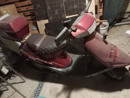 1999 Suzuki Address V50, красный, 55000 рублей, вид 1