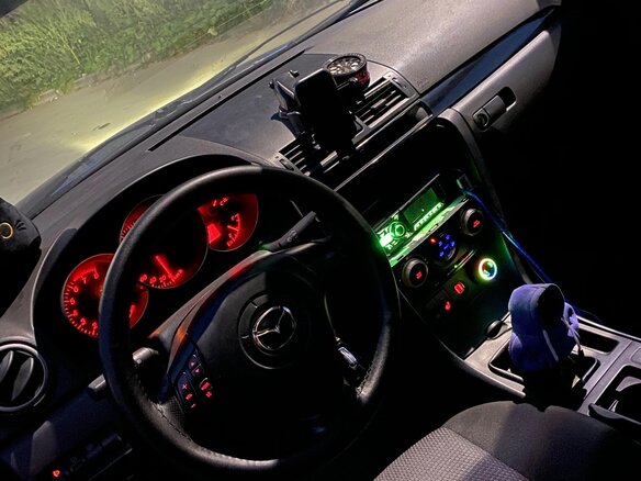 2005 Mazda 3 I (BK), синий, 270000 рублей - вид 4