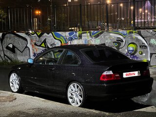 2004 BMW 3 серии 320i IV (E46) Рестайлинг, чёрный, 1100000 рублей, вид 1