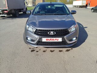 2016 Lada (ВАЗ) Vesta I, серый, 665000 рублей, вид 2