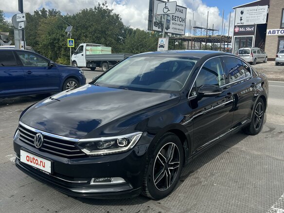 2019 Volkswagen Passat B8, чёрный, 2000000 рублей