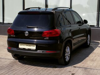 2014 Volkswagen Tiguan I Рестайлинг, чёрный, 1185000 рублей, вид 5