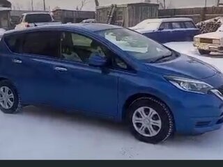 2017 Nissan Note II Рестайлинг, синий, 790000 рублей, вид 3