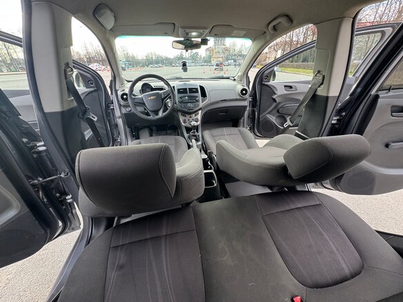 2012 Chevrolet Aveo II, серый, 465000 рублей - вид 14