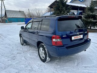 2005 Toyota Highlander I (XU20) Рестайлинг, синий, 1350000 рублей, вид 5