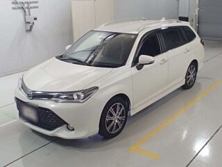 2015 Toyota Corolla Fielder XI (E160, E170, E180) Рестайлинг 1, белый, 1600000 рублей, вид 1