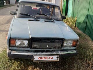 1992 Lada (ВАЗ) 2107, голубой, 100000 рублей, вид 1