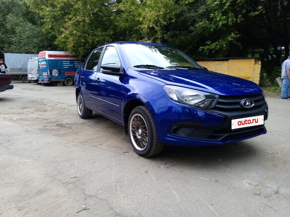 2025 Lada (ВАЗ) Granta Sportline I Рестайлинг, синий, 950000 рублей - вид 2