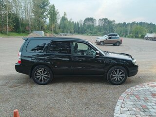 2007 Subaru Forester II Рестайлинг, чёрный, 850000 рублей, вид 3
