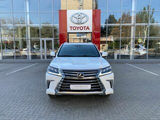 2021 Lexus LX 570 III Рестайлинг 2, белый, 8450000 рублей, вид 2