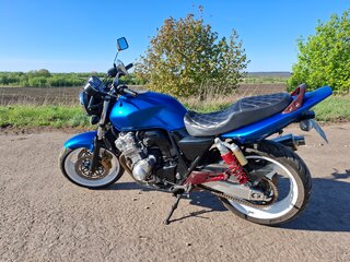 2008 Honda CB 400 Super Four, синий, 410000 рублей, вид 2