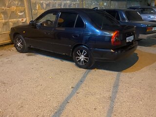 2008 Hyundai Accent ТагАЗ II, чёрный, 250000 рублей, вид 5