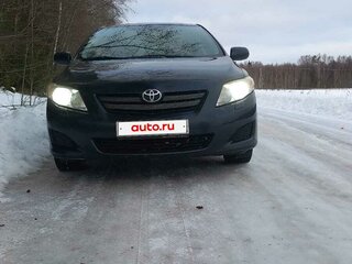 2008 Toyota Corolla AMT X (E140, E150), чёрный, 580000 рублей, вид 4