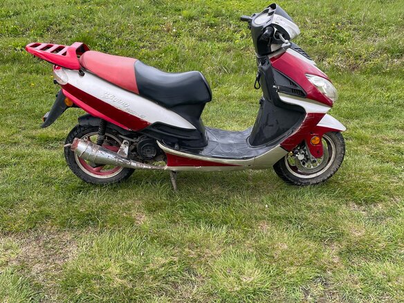 2010 Yinxiang YX150T-2, красный, 55000 рублей - вид 9