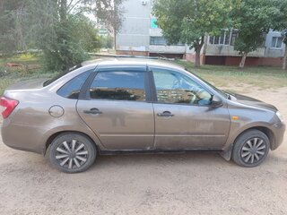 2016 Lada (ВАЗ) Granta I, коричневый, 350000 рублей, вид 4