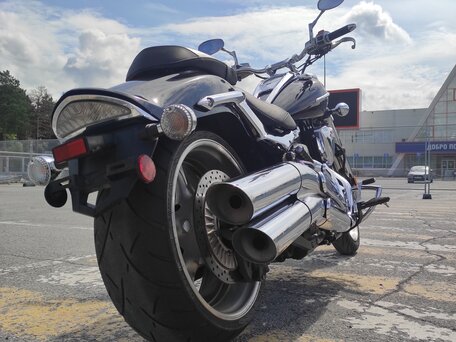 2009 Yamaha XV 1900, чёрный, 1000000 рублей, вид 2