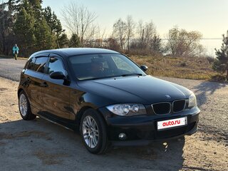 2006 BMW 1 серии 116i I (E81/E82/E87/E88), чёрный, 600000 рублей, вид 2