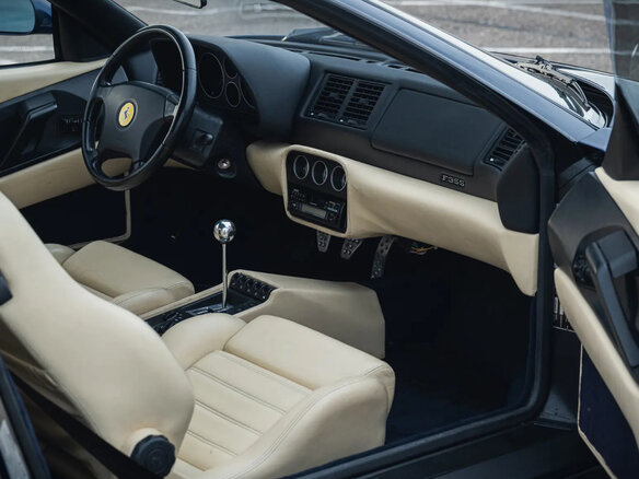 1996 Ferrari F355 GTS, синий - вид 20